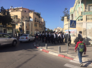 فيديو: عودة احتجاجات اليهود المتدينين أمام المحكمة العسكرية بيافا رفضاً للتجنيد 